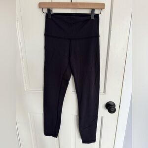 lululemon athletica Wunder Train Black High-Rise Leggings